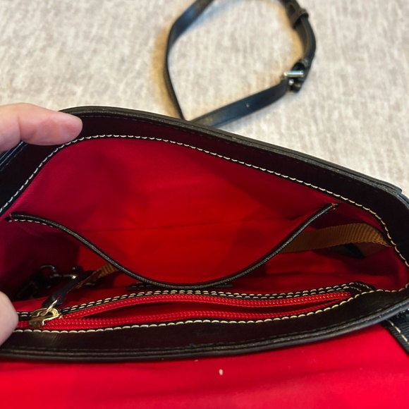 Authentic Dooney & Bourke Saffiano Leather Kyra Crossbody and Matching Wallet - Picture 11 of 16